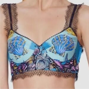Versace Sur la mer bralette